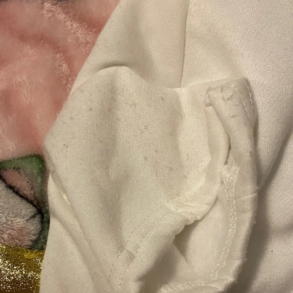 NEW-Little Angel Gold and White dog pet Hoodie